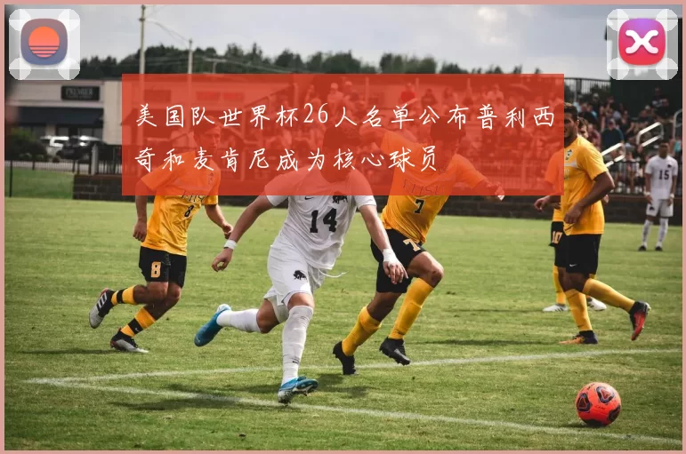 美国队世界杯26人名单公布普利西奇和麦肯尼成为核心球员